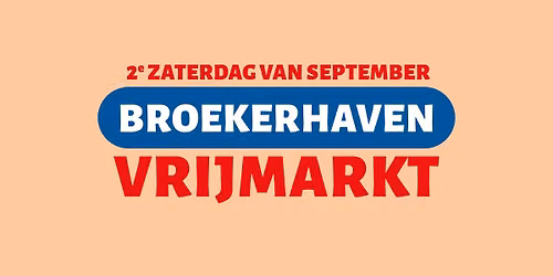 Broekerhaven vrijmarkt — markt-eten in Enkhuizen