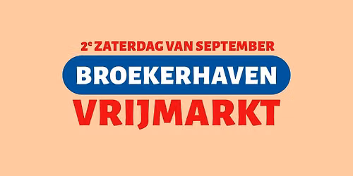 Broekerhaven vrijmarkt — markt-eten in Enkhuizen